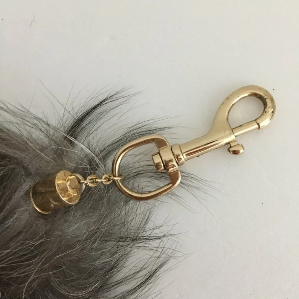Animal Fur Tail Keychain